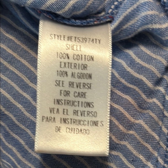 🌹En Creme Plaid Sleeveless Button-Up Flannel Top - Picture 7 of 7